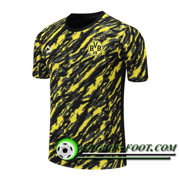 Training T-Shirts Dortmund BVB Noir/Jaune 2021/2022