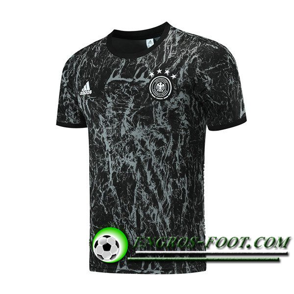 Training T-Shirts Allemagne Blanc/Noir 2021/2022