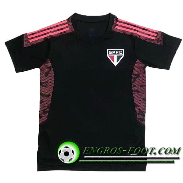 Training T-Shirts Sao Paulo FC Rouge/Bleu 2021/2022