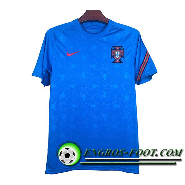 Training T-Shirts Portugal Bleu 2021/2022