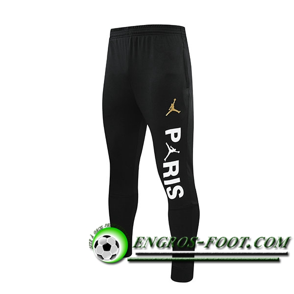 Training Pantalon Foot Jordan PSG Noir/Blanc 2021/2022 -01