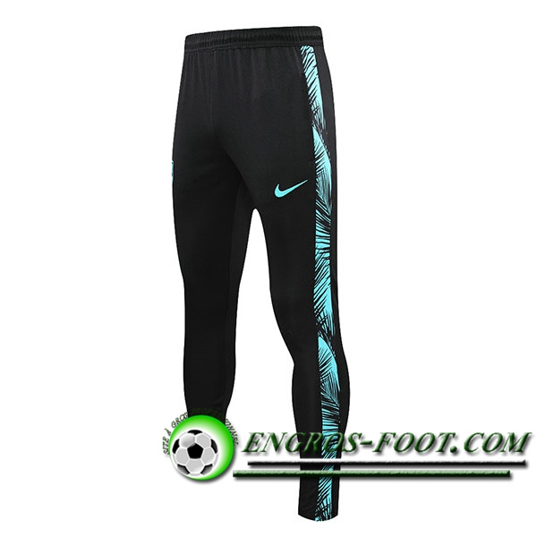 Training Pantalon Foot FC Barcelone Bleu/Noir 2021/2022