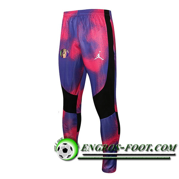 Training Pantalon Foot Jordan PSG Noir/Pourpre 2021/2022