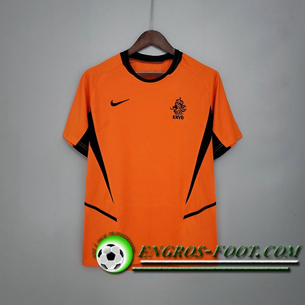 Maillot de Foot Pays-Bas Retro Domicile 2002