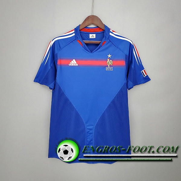 Maillot de Foot France Retro Domicile 2004