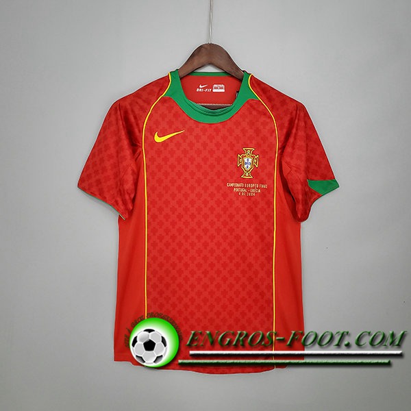 Maillot de Foot Portugal Retro Domicile 2004