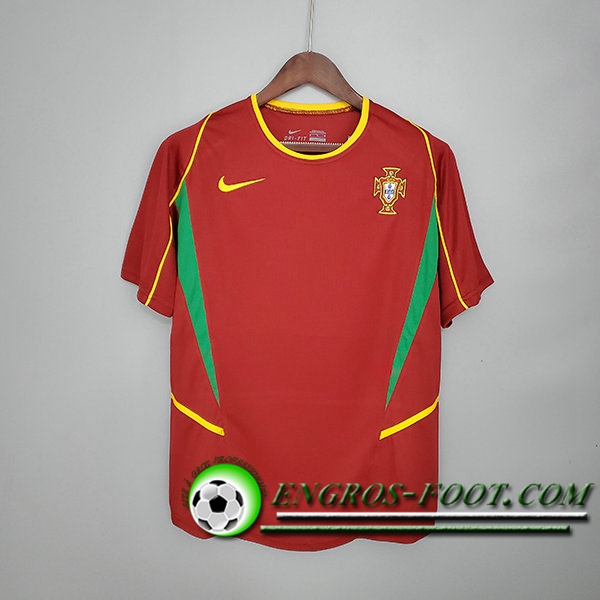 Maillot de Foot Portugal Retro Domicile 2002