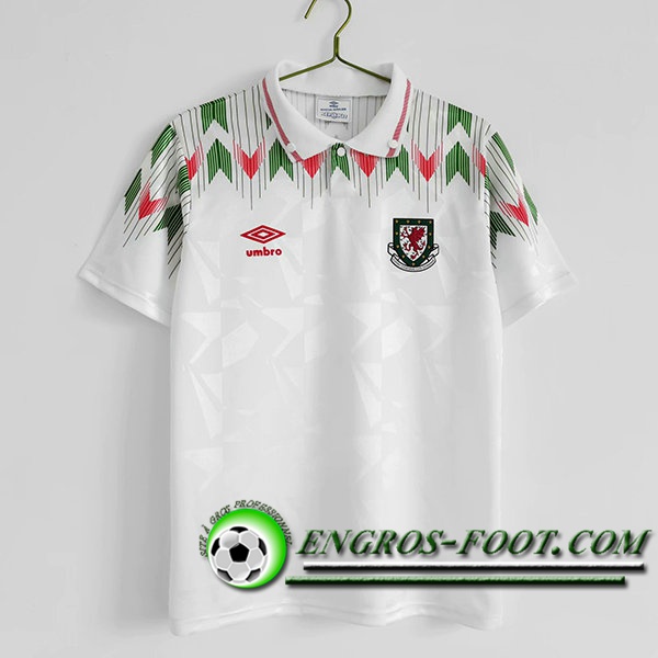 Maillot de Foot Pays de Galles Retro Exterieur 1990/1992