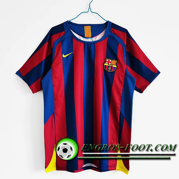 Maillot de Foot FC Barcelone Retro Domicile 2008/2009