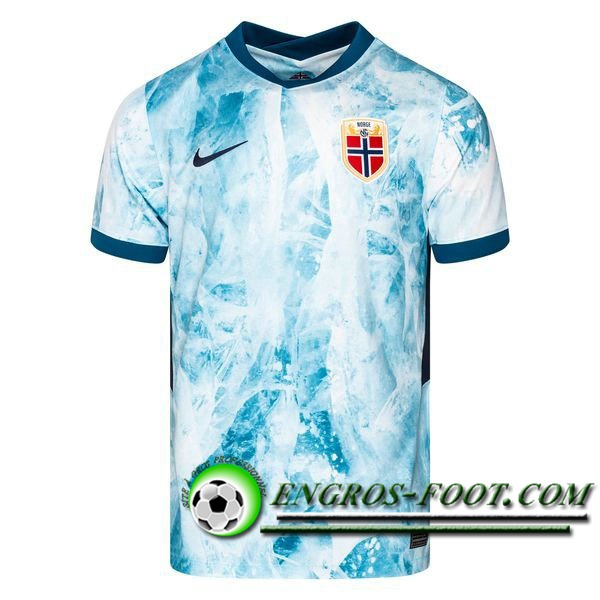 Nouveaux Maillot Equipe Foot Norvege Exterieur 2021/2022