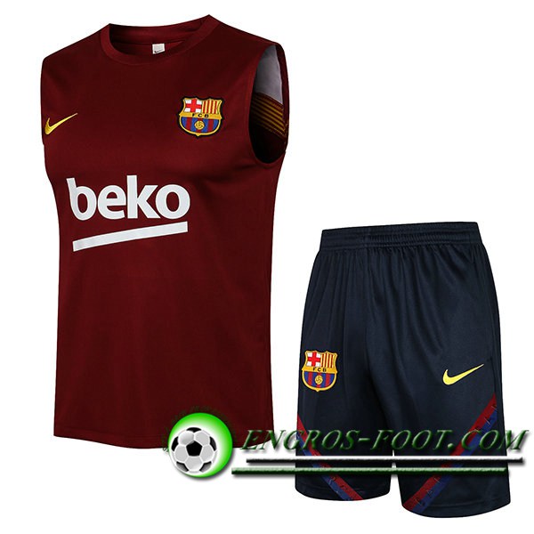 Debardeur Foot FC Barcelone Rouge 2021/2022