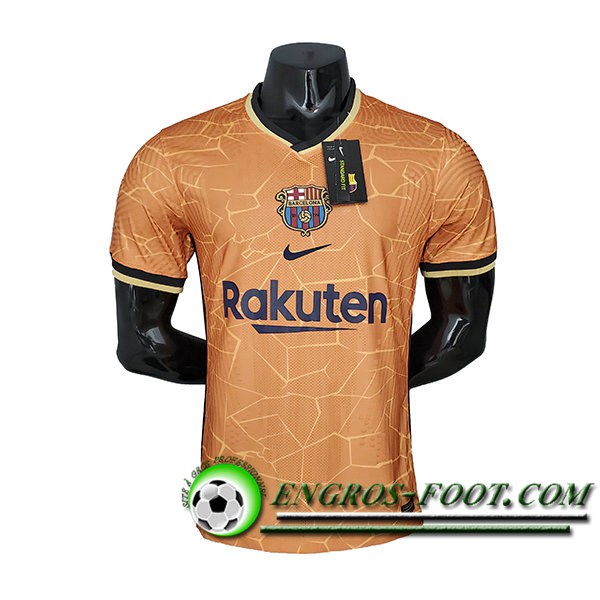 Maillot de Foot FC Barcelone Exterieur Concept Edition Jaune 2021/2022