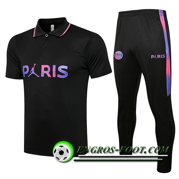 Ensemble Polo Jordan PSG + Pantalon Noir Classic 2021/2022