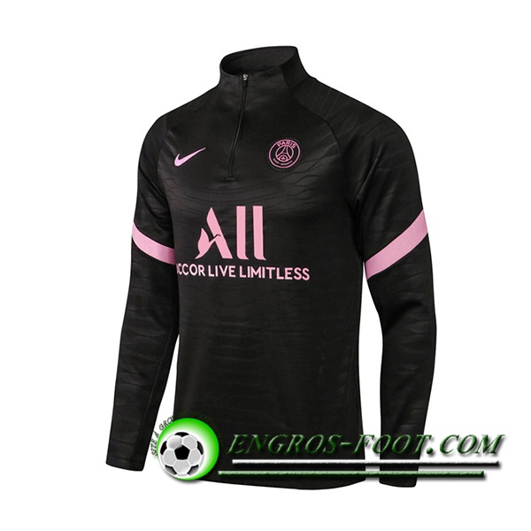 Sweatshirt Training Jordan PSG Pochoir Noir Classic 2021/2022