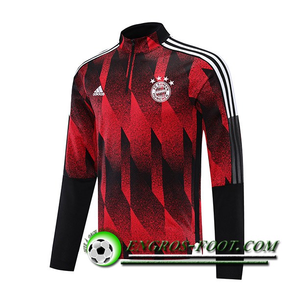 Sweatshirt Training Bayern Munich Rouge/Noir 2021/2022