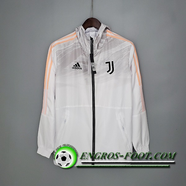 Coupe-Vent Juventus Blanc/Gris 2021/2022