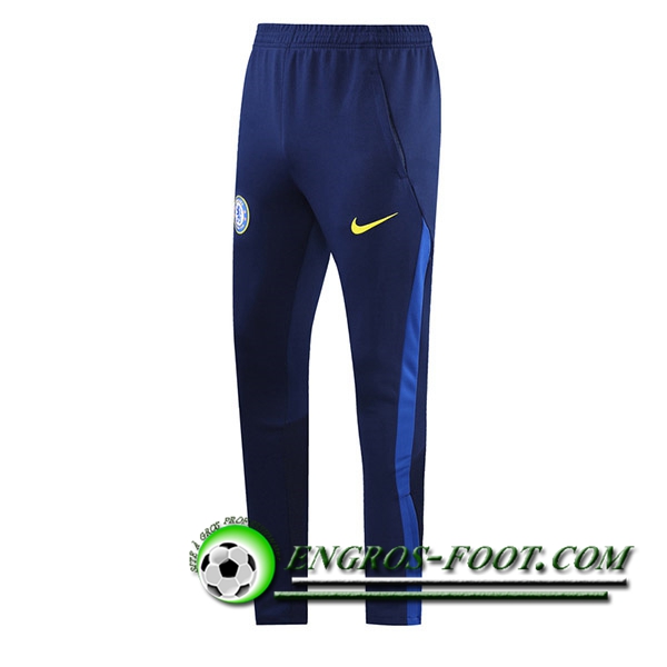 Training Pantalon Foot FC Chelsea Player Version Bleu Marin 2021/2022