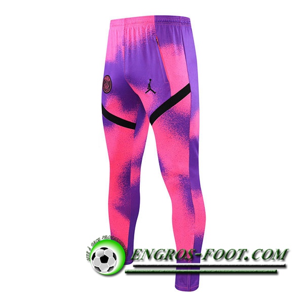 Training Pantalon Foot Jordan PSG Rouge/Violet 2021/2022