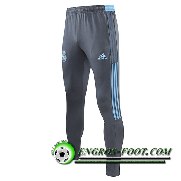 Training Pantalon Foot Real Madrid Gris Clair 2021/2022 -1