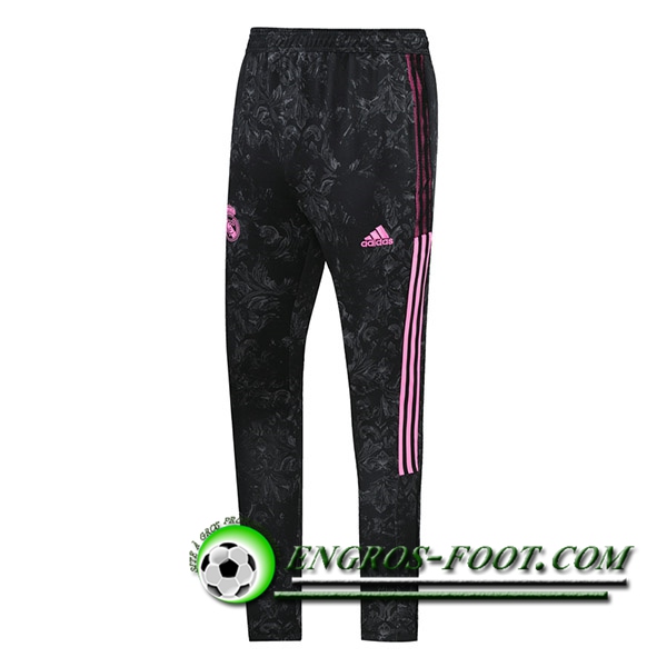 Training Pantalon Foot Real Madrid Noir/Rose 2021/2022