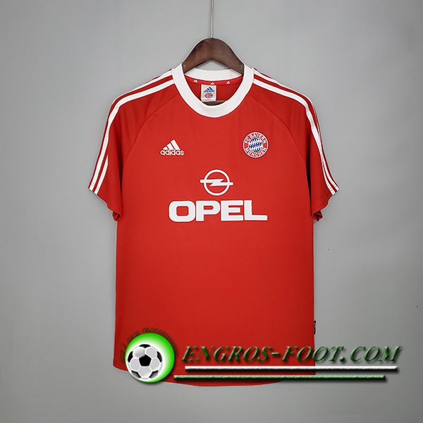 Maillot de Foot Bayern Munich Retro Domicile 2000/2001