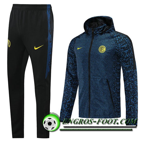 Ensemble Veste A Capuche Survetement Inter Milan Bleu 2021/2022