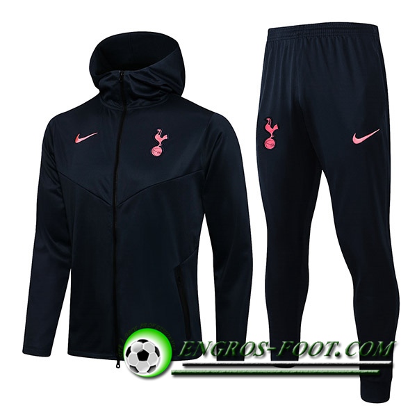 Ensemble Veste A Capuche Survetement Tottenham Bleu 2021/2022