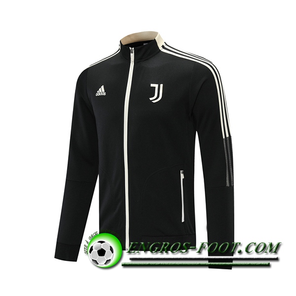 Nouveaux Veste A Capuche Juventus Noir 2021/2022