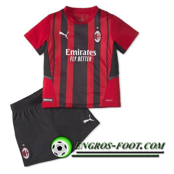 Maillot de Foot Milan AC Enfant Domicile 2021/2022