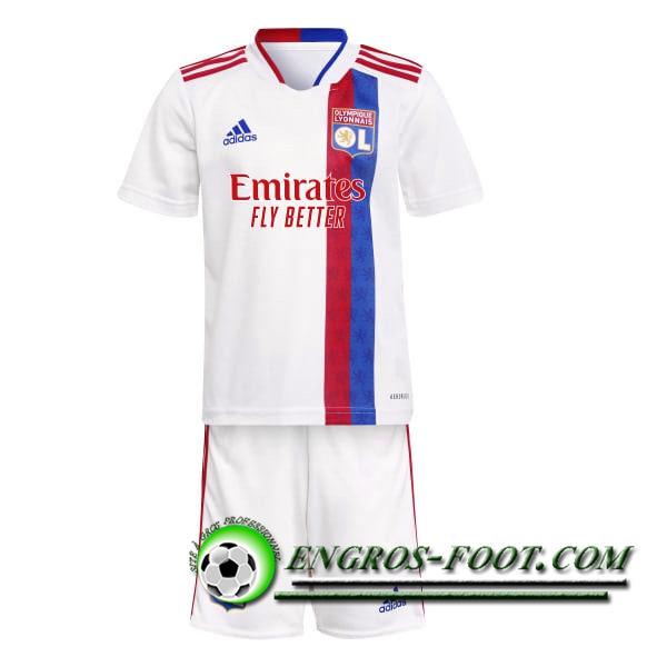 Maillot de Foot Lyon OL Enfant Domicile 2021/2022