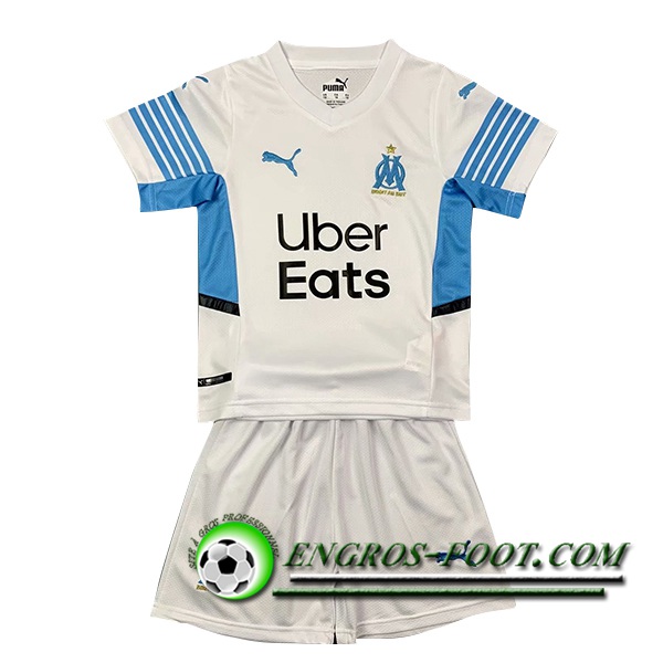 Maillot de Foot Marseille OM Enfant Domicile 2021/2022