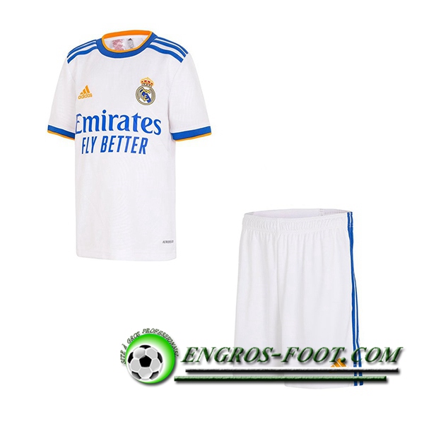 Maillot de Foot Real Madrid Enfant Domicile 2021/2022