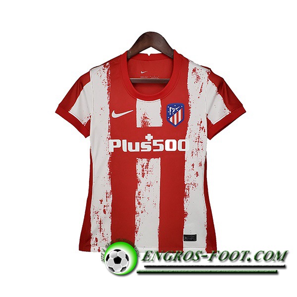 Maillot de Foot Atletico Madrid Femme Domicile 2021/2022