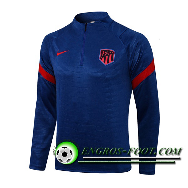 Sweatshirt Training Atletico Madrid Bleu 2021/2022