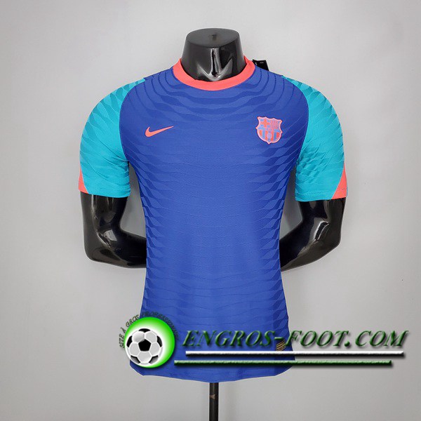 Training T-Shirts FC Barcelone Player Version Bleu 2021/2022