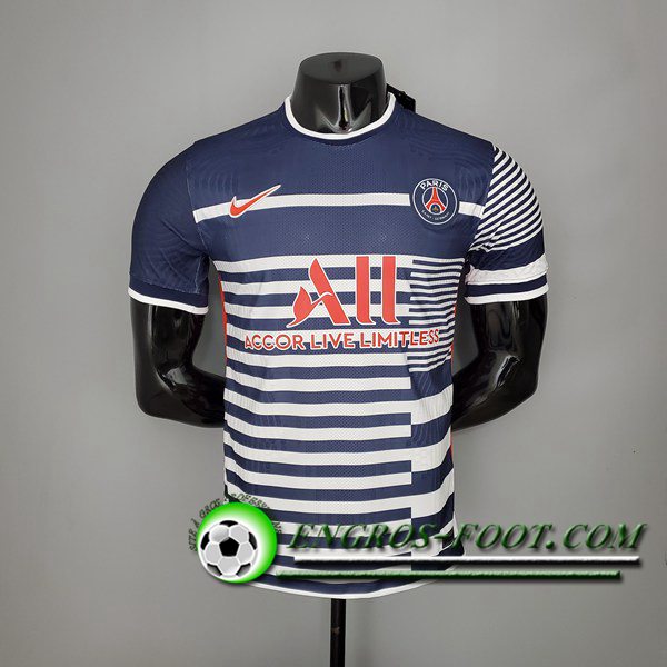 Training T-Shirts PSG Player Version Classic Version Blanc/Bleu 2021/2022