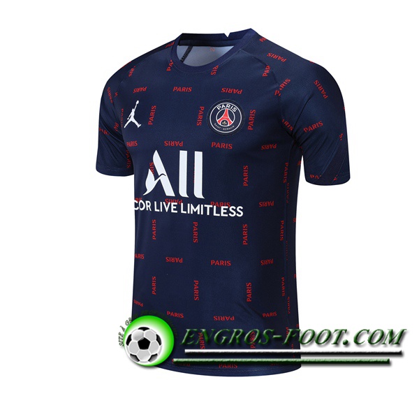 Training T-Shirts Jordan PSG Bleu Marin 2021/2022