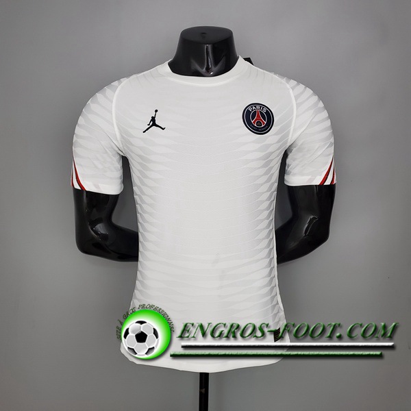 Training T-Shirts Jordan PSG Player Version Blanc 2021/2022