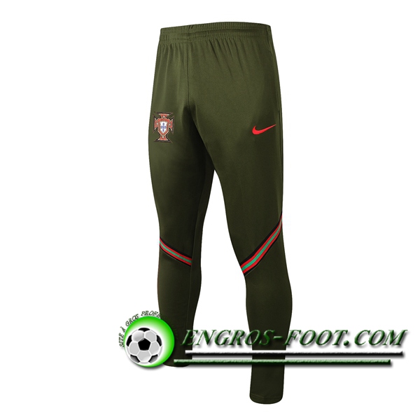 Training Pantalon Foot Portugal Vert 2021/2022