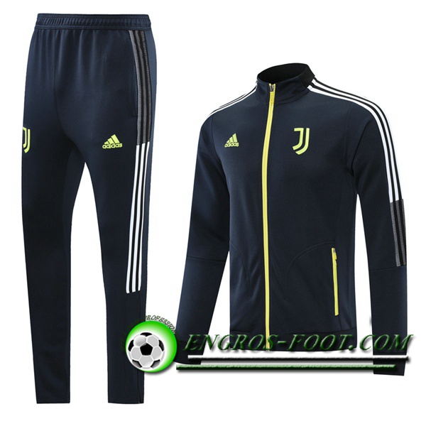 Ensemble Veste Survetement de Foot Juventus Gris 2021/2022