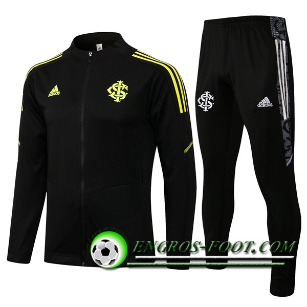 Ensemble Veste Survetement de Foot Bresil Noir 2021/2022