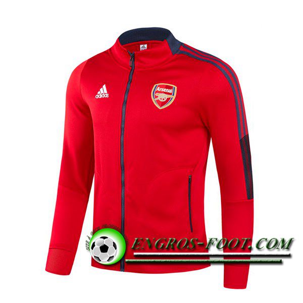 Nouveaux Veste Foot Arsenal Rouge 2021/2022 -1