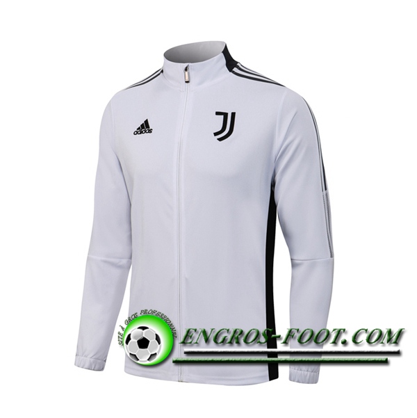 Nouveaux Veste Foot Juventus Gris 2021/2022