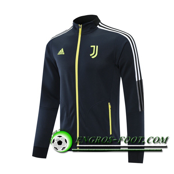 Nouveaux Veste Foot Juventus Noir 2021/2022