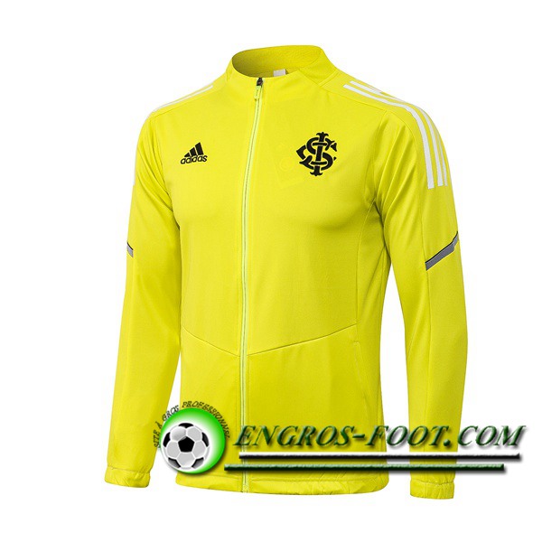 Nouveaux Veste Foot Bresil Jaune 2021/2022