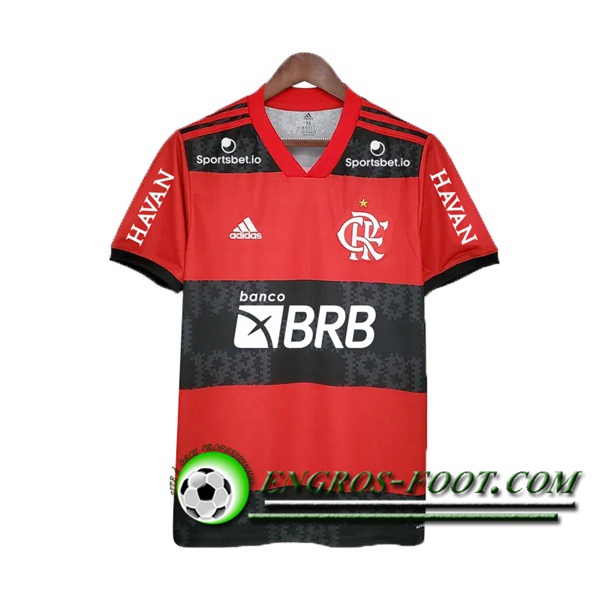 Maillot de Foot Flamengo Domicile All Sponsor 2021/2022