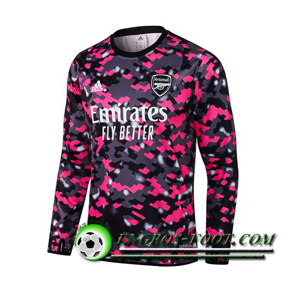 Sweatshirt Training FC Arsenal Gris/Rose 2021/2022