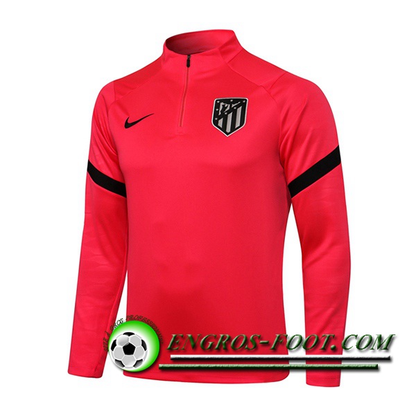 Sweatshirt Training Atletico Madrid Rouge 2021/2022