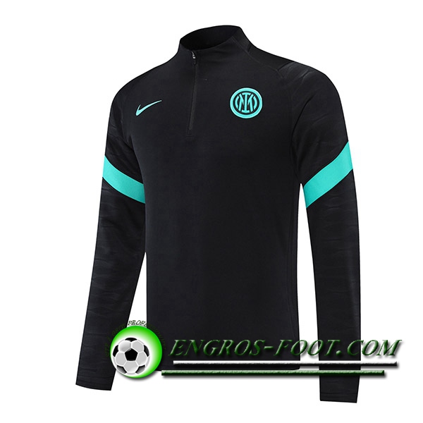 Sweatshirt Training Inter Milan Noir 2021/2022 -1