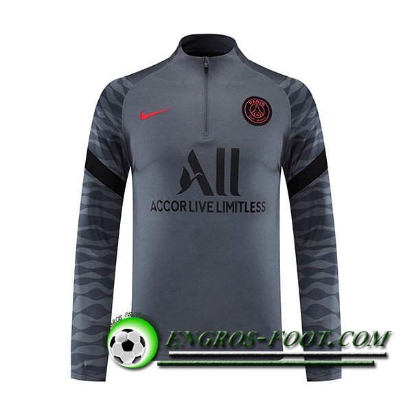 Sweatshirt Training Paris PSG Gris 2021/2022